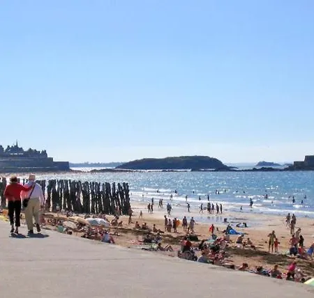 Apartment St Malo Bel Pres Gare Du Sillon Parking Prive *